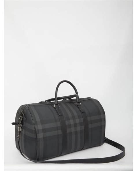 burberry duffle bag black|authentic Burberry duffle bag.